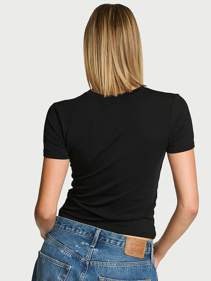 VS Iconic Stretch Cotton Fitted Tee